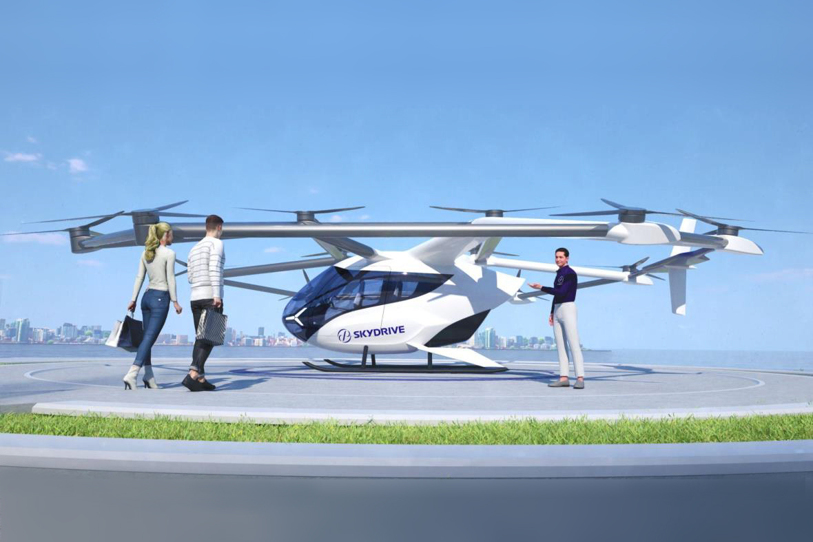 SkyDrive's SD-05 aircraft,