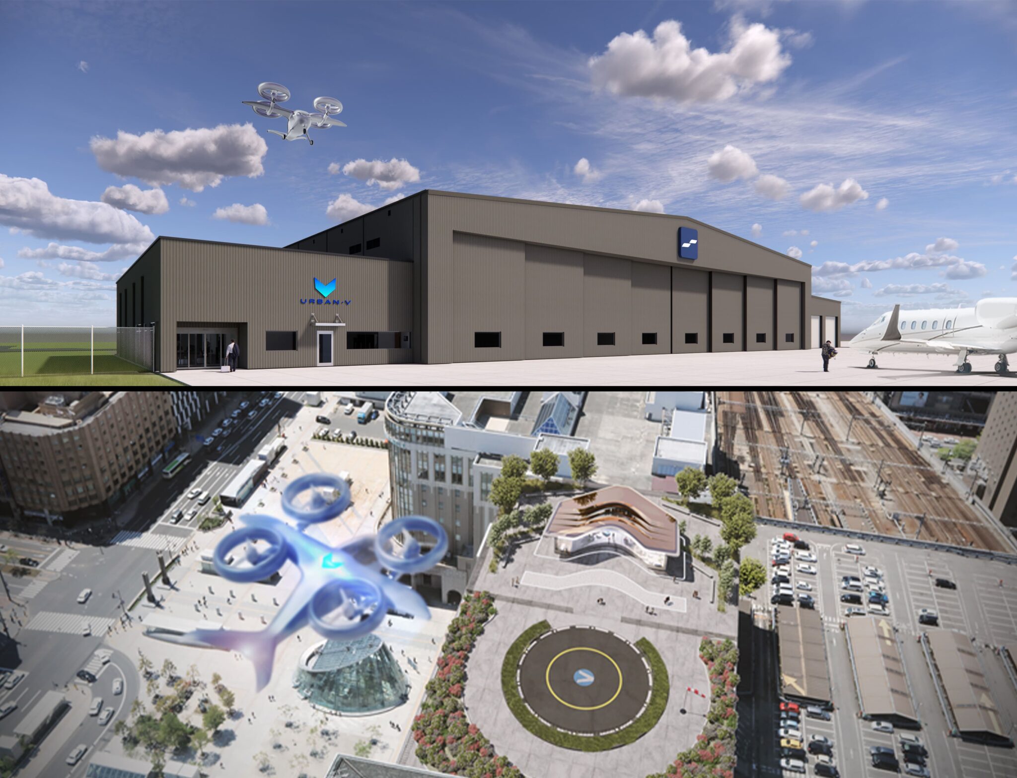 UrbanV and Signature Aviation targets vertiport networks across Florida, New York, California, and Texas