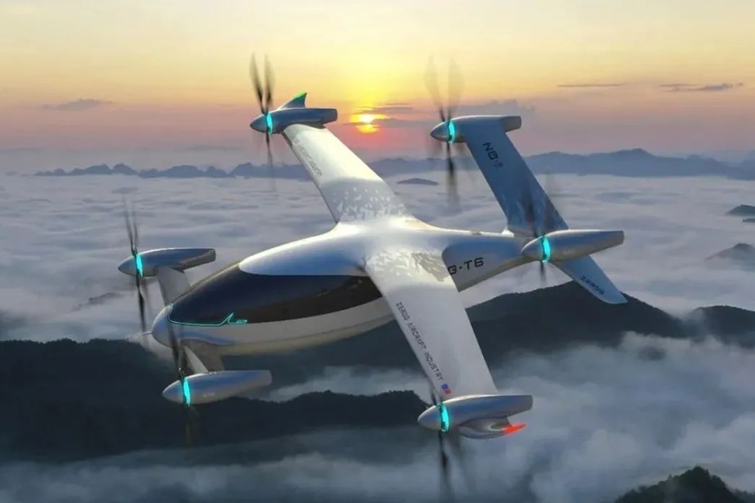ZG-T6: a six-seat tiltrotor designed as an “air taxi” for urban and intercity travel. It’s ZeroG’s most ambitious model, with market entry projected around 2028.