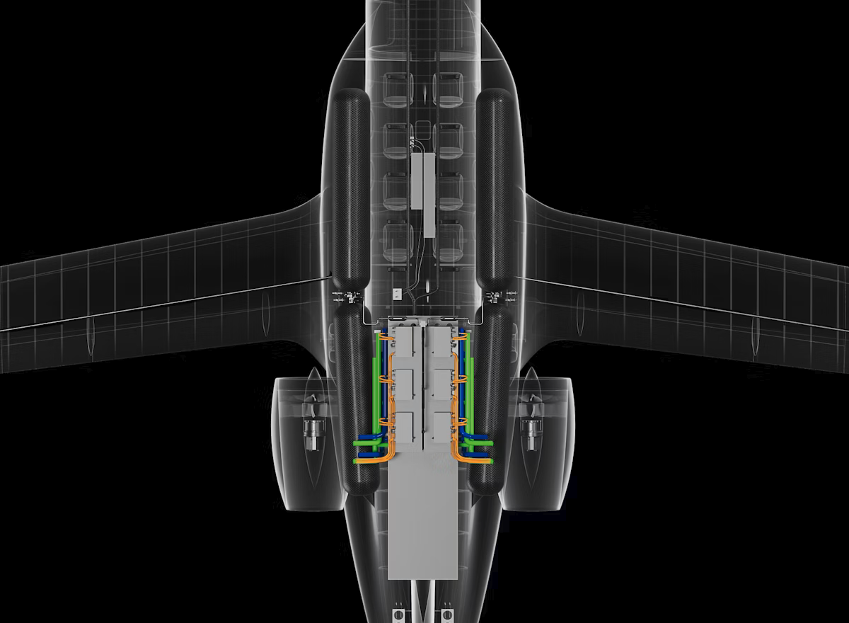 Beyond Aero has redesigned its BYA-1 hydrogen powered business jet, moving fuel tanks to the wing.