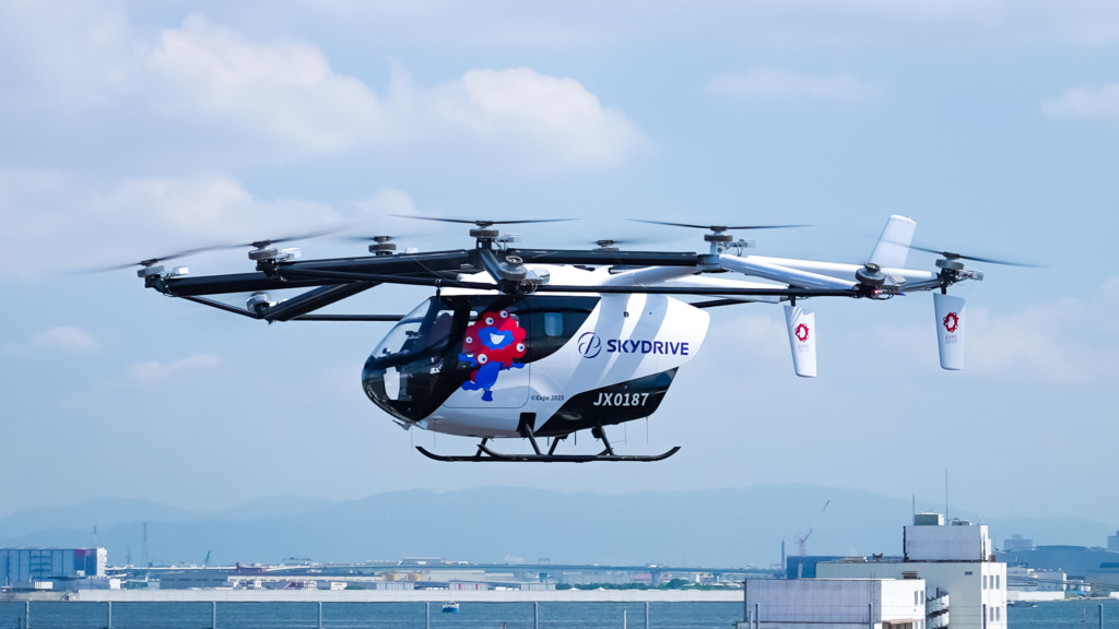 SkyDrive demonstration flights at Expo 2025 in Osaka