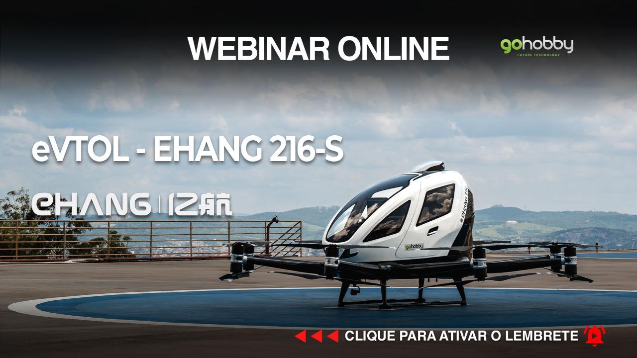 eVTOL EHang 216-S - Webinar Online - 