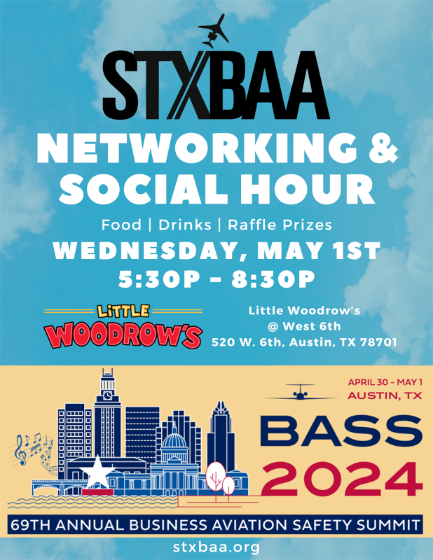 STXBAA NETWORKING & SOCIAL HOUR AT BASS'24