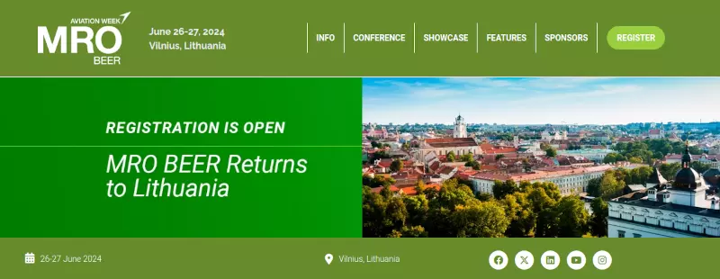 MRO BEER Vilnius. June 26-27, 2024.