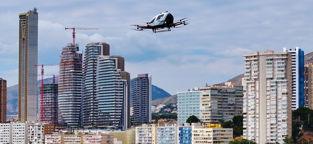 U-ELCOME Breakthrough: EHang Demonstrates First Coordinated Urban eVTOL Flight in European Airspace