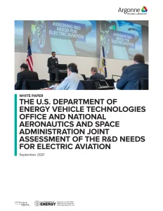 JOINT ASSESSMENT OF THE R&amp;D NEEDS FOR ELECTRIC AVIATION